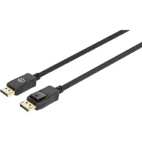 Manhattan 353618 DisplayPort-kabel – 2.00 m – Zwart – 8K UHD