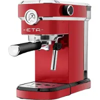 Eta Siebträgermachine STORIO ETA618190030, retro design, rood, 1350W, max. 20 bar, thermoblock