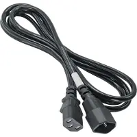 Akyga AK-PC-03A - Voedingskabel - IEC C13 - IEC C14 - 1.8 m