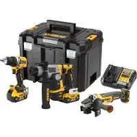 DeWalt Gereedschap - 7-delige set ACCU-gereedschap, accu's en lader DCK355P2T