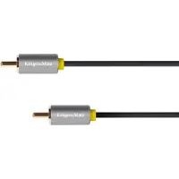 Krüger&Matz Basic - RCA-kabel - 1RCA-1RCA - 1.8m