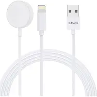 TechProtection UltraBoost Apple Watch USB-A Kabel Plus Lightning