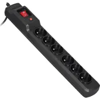 ActiveJet Combivoedingstrip Met 6 Stopcontacten En Schakelaar 10 M