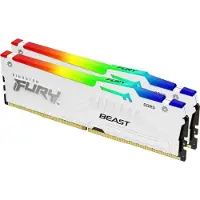 Kingston Technology FURY Beast 32GB 6800MT/s DDR5 CL34 DIMM (Set van 2) Witte RGB EXPO