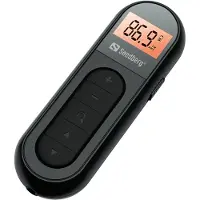 Sandberg Draagbaar radioapparaat FM+AM, batterij, model 421-02