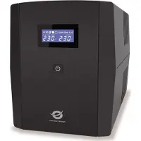 Conceptronic ZEUS08EM, ZEUS, UPS, 1500VA, 900W, Schuko, UPS met startfunctie/LAN-poort