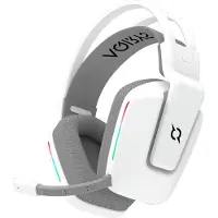 Nikcorp Alya White 2.0 – Gaming Headset – Wit – Stereo – Lichtgewicht Headset met Mic
