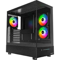 Montech XR Tempered Glass Midi-tower PC-behuizing Zwart
