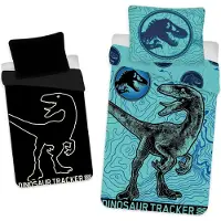 Jurassic World Dekbedovertrek Tracker Glow in the Dark