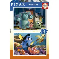 Educa - puzzel - 2 x 20 stuks - Pixar