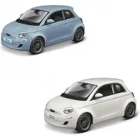 Bburago Fiat 500e 2023 wit 1:24 modelauto 21110