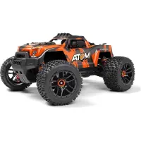Maverick RC Atom AT1 1/18 4WD elektrische truck - Oranje (RTR Gereed voor gebruik)