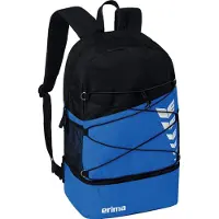 Erima Sportrugzak blauw / zwart / wit