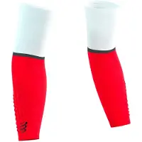 Compressport Armforce Ultralight Sleeves White/Red || Maat: T1