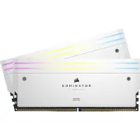 Corsair Dominator Titanium Wit 32 GB (2x16 GB) DDR5-6000 XMP-geheugen, CL30, 1,4V