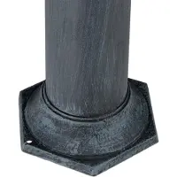 Relaxdays waterzuil met kraan - antieke waterkraan - 84 cm - buitenkraan - gietijzer