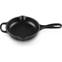 Le Creuset Handtekening, Pan + steelpan, Zwart