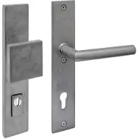 Intersteel SKG3 veiligheidsbeslag greep/kruk Jura PC92 met kerntrekbeveiliging RVS Getrommeld