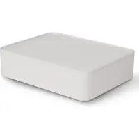 HAN Allison smart-organiser box met deksel sneeuwwit