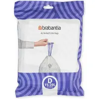 Brabantia PerfectFit afvalzakken D (40 zakken per verpakking) 15-20 l