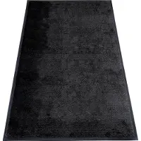 Miltex vuilvangmat Eazycare Style, hoekig, antistatisch, UV-bestendig, afwasbaar, high twist nylon & Niltril rubber, 850 x 1500 mm, diepzwart