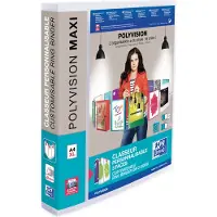 Hamelin OXFORD Polyvision Maxi ringband A4 XL 40 mm 4 rings D 25 mm PP kleurloos - 10 stuks