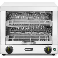Hendi Toaster met dubbele functie, 6 tangen, 230V, 3000W