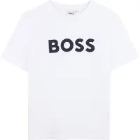 BOSS Shirt navy / wit