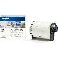 Brother DK-22246 Etiket Zwart op wit