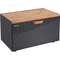Klausberg 7464 - dubbele broodtrommel - antraciet