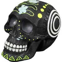 Aqua Della Dia De Los Muertos Schedel 4 13,2x11,7x16,7 Cm