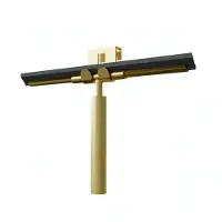 Guido Gusto Douchewisser inclusief ophangsysteem 25cm mat goud