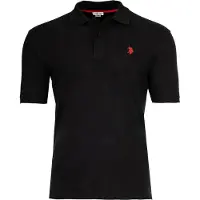 U.S. POLO ASSN. Shirt rood / zwart