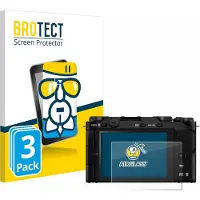 BROTECT Screenprotector 3 Stuks voor Fujifilm X-M5 Beschermglas transparant