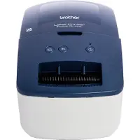 Brother QL-600R labelprinter rood