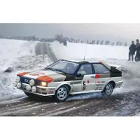Italeri Modelbouwpakket Auto - 3642 Audi Quattro Rally Plastic - 1:24 - Modelbouw