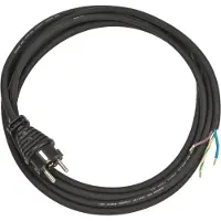 Brennenstuhl Aansluitkabel 3-polig 3m zwart H05RR-F 3G1,5 - 1160330