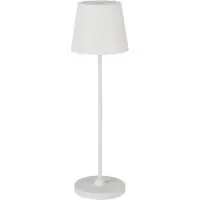 Eglo Witte Tafellamp Cabozo Oplaadbaar