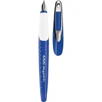 Herlitz My.pen Vulpen Blauw-Wit voor Rechtshandigen