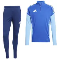 Adidas Tiro 25 Competition Trainingspak 1/4-Zip Blauw Lichtblauw Donkerblauw