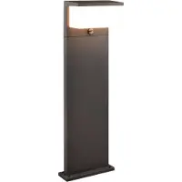 TRIO Tuinlantaarn met sensor | Nestos | 80 cm | 3000K | Antraciet | IP54 | 13W