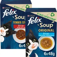 Felix Soup Rund - Kip Selectie 6 x 48 gr