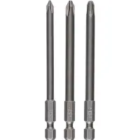 Bosch 3-delige tweezijdige schroefbitset | PH1, PH2 en PH3 | 89 mm - 2609255966