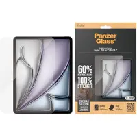 PanzerGlass Screenprotector geschikt voor Apple iPad Air 11 Inch (2024) Glazen | Ultra-Wide Fit Screenprotector - Case Friendly