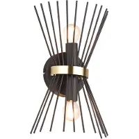 RL LIVE YOUR LIGHT REALITY ROD Wand lamp - Zwart goud
