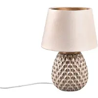 RL REALITY ARIANA - Tafellamp - Beige - excl. 1x E27 4 W - Snoerschakelaar
