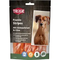 Trixie 4x100g PREMIO Strips met Kip en Kaas Hondensnacks