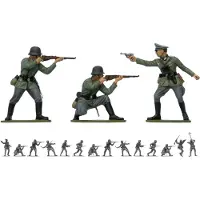 Wittmax Modelbouwpakket Militaire voertuigen - 02702V WWII German Infantry - Figures Plastic - 1:32 - Modelbouw