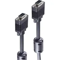 Shiverpeaks S-VGA-Monitorkabel 2x15pol HDD-St 75Ohm 5m