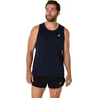 Asics Core Run Tank Blue Homme || Maat: M